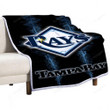 Tampa Bay Rays Sherpa Blanket - Baseball Florida Mlb2001 Soft Blanket, Warm Blanket