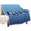 Tampa Bay Rays Sherpa Blanket - Mlb Tb  Soft Blanket, Warm Blanket