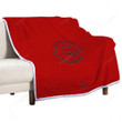 San Francisco 49Ers Sherpa Blanket - Red American Football Team San Francisco 49Ers  Soft Blanket, Warm Blanket