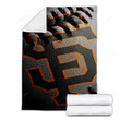 San Francisco Giants Baseball Cozy Blanket - Sf Giants  Soft Blanket, Warm Blanket