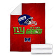 New York Giants Cozy Blanket - East Football Soft Blanket, Warm Blanket