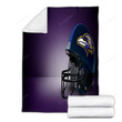 Sports Cozy Blanket - Football Baltimore Ravens  Soft Blanket, Warm Blanket