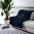 New York Knicks American Basketball Club Cozy Blanket - Metal Nba Soft Blanket, Warm Blanket