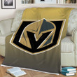 Vegas Golden Knights Sherpa Blanket - Nhl  Soft Blanket, Warm Blanket