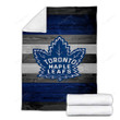 Toronto Maple Leafs Cozy Blanket -  Soft Blanket, Warm Blanket