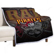 Pittsburgh Pirates  Sherpa Blanket - Baseball Mlb Pittsburgh Pirates Soft Blanket, Warm Blanket