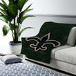 Saints Cozy Blanket - New Orleans Nfl Soft Blanket, Warm Blanket