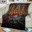 Pittsburgh Pirates  Sherpa Blanket - Baseball Mlb Pittsburgh Pirates Soft Blanket, Warm Blanket