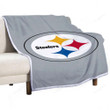 Pittsburgh Sers Sherpa Blanket - Nfl Football1001  Soft Blanket, Warm Blanket