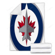 Winnipeg Jets Cozy Blanket - Hockey Jets Nhl2001 Soft Blanket, Warm Blanket