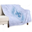 New Orleans Saints Sherpa Blanket - American Football Club Nfl Soft Blanket, Warm Blanket