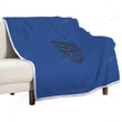 Tennessee Titans Sherpa Blanket - Blue American Football Team Tennessee Titans  Soft Blanket, Warm Blanket