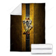 Pittsburgh Penguins Cozy Blanket - Golden Nhl Yellow Metal  Soft Blanket, Warm Blanket