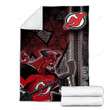 New Jersey Devils Cozy Blanket - Hockey Nhl  Soft Blanket, Warm Blanket