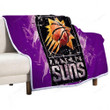 Phoenix Suns Sherpa Blanket - Basketball Devin Booker Nba1002 Soft Blanket, Warm Blanket