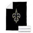 New Orleans Saints Cozy Blanket - Football New Orleans Nfl Soft Blanket, Warm Blanket