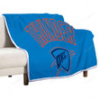 Sports Sherpa Blanket - Basketball Oklahoma City Thunder1003  Soft Blanket, Warm Blanket