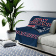 New England Patriots Cozy Blanket - Football New England Nfl2001 Soft Blanket, Warm Blanket