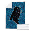 Panther Balls Cozy Blanket - Carolina Panthers Carolina Panthers Panthers Soft Blanket, Warm Blanket