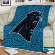 Panther Balls Sherpa Blanket - Carolina Panthers Carolina Panthers Panthers Soft Blanket, Warm Blanket