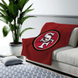 San Francisco 49Ers  Cozy Blanket - Red 49Ers  Soft Blanket, Warm Blanket