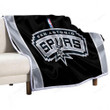 San Antonio Spurs Sherpa Blanket - Basketball Club Nba  Soft Blanket, Warm Blanket