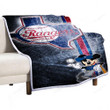 Texas Rangers  Sherpa Blanket - Baseball Mickey Mlb Soft Blanket, Warm Blanket