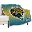 Nfl Jacksonville Jaguars Sherpa Blanket - Professional 3D  Soft Blanket, Warm Blanket