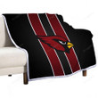 Nfl Sherpa Blanket - Arizona Cardinals  Soft Blanket, Warm Blanket