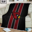 Nfl Sherpa Blanket - Arizona Cardinals  Soft Blanket, Warm Blanket