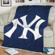 New York Yankees Sherpa Blanket - Baseball Mlb New York1002 Soft Blanket, Warm Blanket