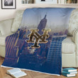 New York New York Mets New York Mets Sherpa Blanket - Ny Mets Baseball Mets Mets Soft Blanket, Warm Blanket