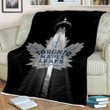 Toronto Maple Leafs Sherpa Blanket - Hockey Maple Leafs  Soft Blanket, Warm Blanket