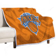 New York Knicks Sherpa Blanket - Nba New York Usa Soft Blanket, Warm Blanket