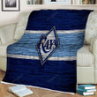 Tampa Bay Rays Mlb Sherpa Blanket - Baseball Usa Major League Baseball Soft Blanket, Warm Blanket
