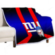 New York Giants Sherpa Blanket - Football Nfl Ny2002 Soft Blanket, Warm Blanket