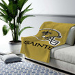 New Orleans Saints Cozy Blanket - Saints Nfl Football1001 Soft Blanket, Warm Blanket