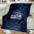 Seattle Seahawks Sherpa Blanket - Nfl  Soft Blanket, Warm Blanket