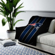 New England Patriots Cozy Blanket - New England Nfl Patriots Soft Blanket, Warm Blanket