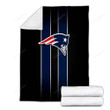 New England Patriots Cozy Blanket - New England Nfl Patriots Soft Blanket, Warm Blanket
