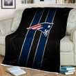 New England Patriots Sherpa Blanket - New England Nfl Patriots Soft Blanket, Warm Blanket