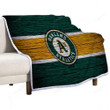 Oakland Athletics Mlb Sherpa Blanket - Baseball Usa Major League Baseball Soft Blanket, Warm Blanket