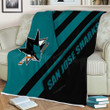 San Jose Sharks Nhl For Your Sherpa Blanket - Club San Jos San San Joscalifornia Soft Blanket, Warm Blanket