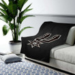San Antonio Spurs Cozy Blanket - Basketball Nba San Antonio1001  Soft Blanket, Warm Blanket