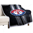 Texas Rangers Sherpa Blanket - Baseball Mlb1001  Soft Blanket, Warm Blanket