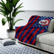 Texas Rangers Flag Cozy Blanket - Baseball Flag Mlb Soft Blanket, Warm Blanket