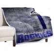 Rockies Sherpa Blanket - Baseball Colorado Mlb Soft Blanket, Warm Blanket