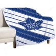 Toronto Maple Leafs Sherpa Blanket - Toronto Maple Leafs Soft Blanket, Warm Blanket