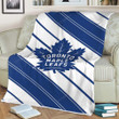 Toronto Maple Leafs Sherpa Blanket - Toronto Maple Leafs Soft Blanket, Warm Blanket