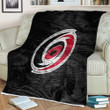 Sports Sherpa Blanket - Hockey Carolina Hurricanes  Soft Blanket, Warm Blanket